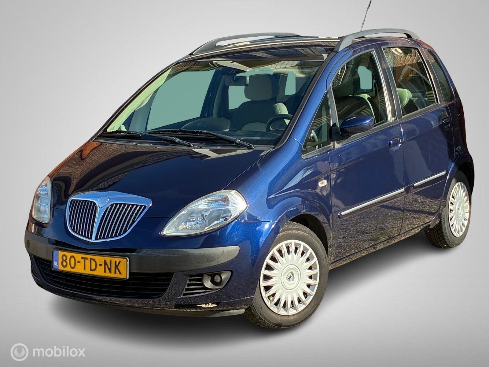 Lancia Musa 1.4-16V Oro, erg netjes en goed onderhouden, Auto's, Voorwielaandrijving, Gebruikt, Verwarmde buitenspiegels, Origineel Nederlands