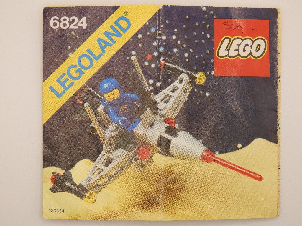 Lego 6824 Vintage Space Dart I, Gebruikt, Lego, Ophalen of Verzenden, Complete set