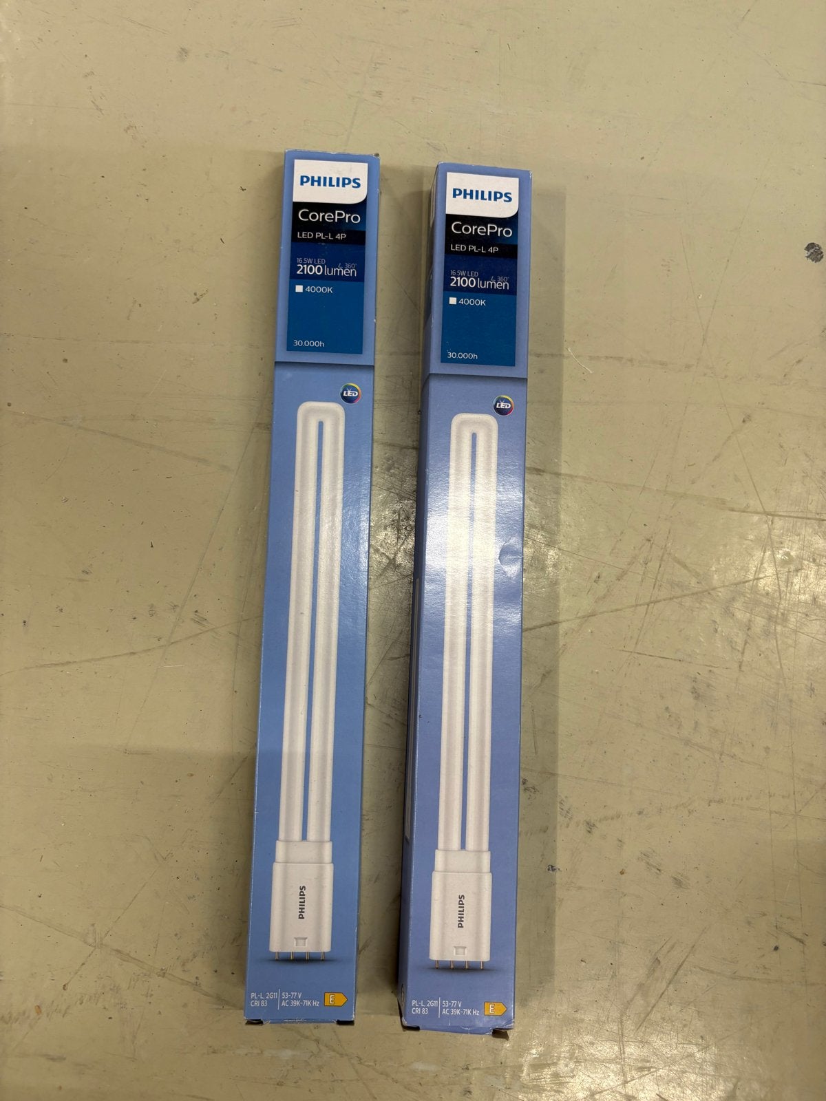 2x Philips CorePro LED PL-L 4P 4000K 2100lm 16.5W, Ophalen of Verzenden, Nieuw