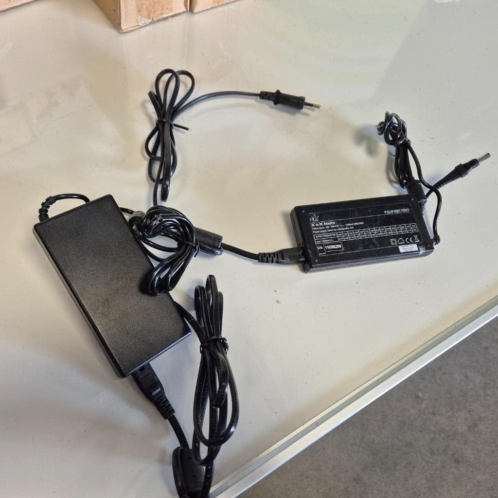 8x adapter AC naar DC voeding 230 V naar 12-24 V, Ophalen of Verzenden, Nieuw