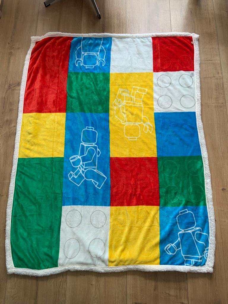 Lego vip fleecedeken lekker zacht knus en warm, Ophalen of Verzenden, Minder dan 70 cm