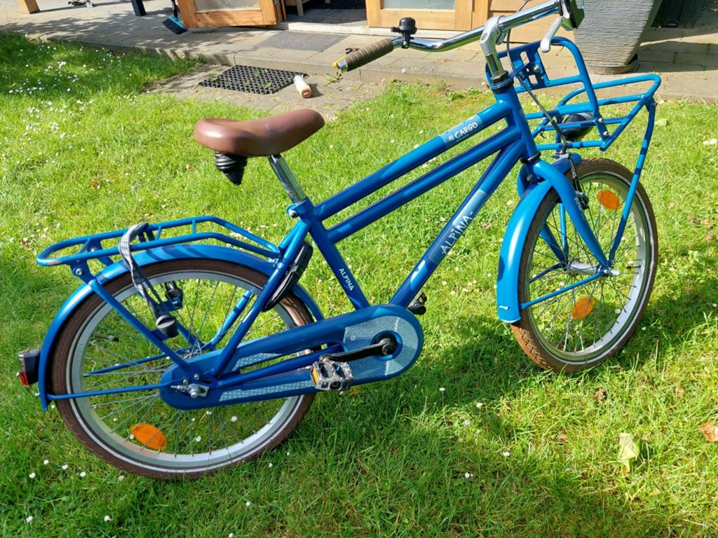 Alpina Cargo kinderfiets 20 inch, Fietsen en Brommers, Fietsen | Jongens, Ophalen, Gebruikt, 20 inch