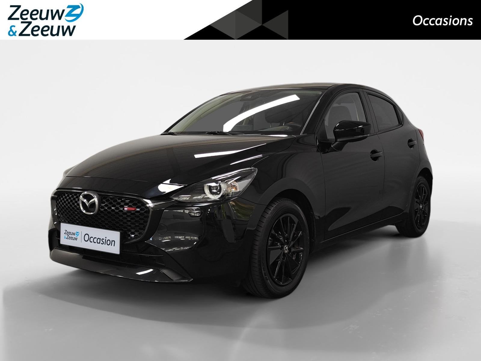 Mazda 2 1.5 e-SkyActiv-G 90 Homura | Achteruitrijcamera | Ad, Auto's, 12 maanden, Stof, 4 cilinders, Zwart