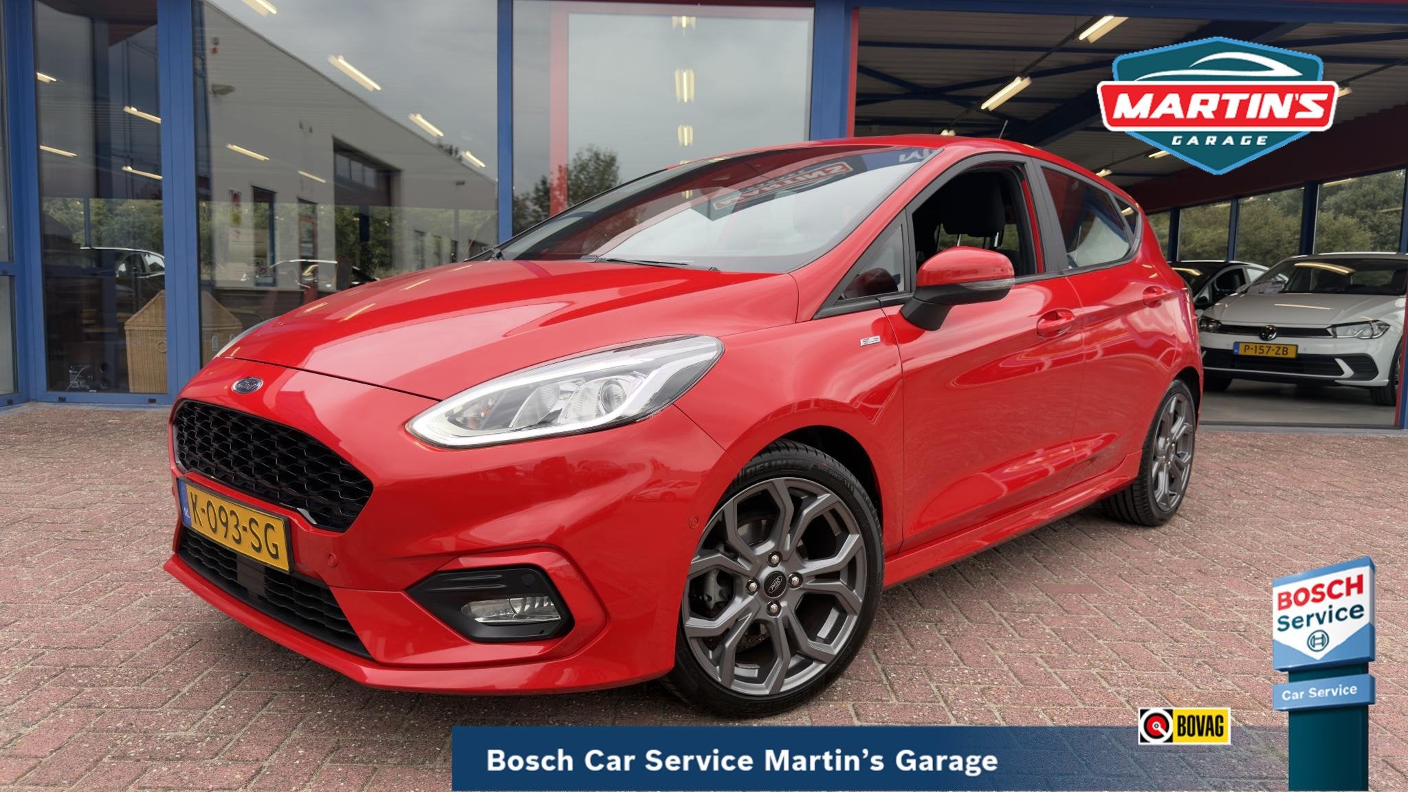 Ford Fiesta 1.0 EcoBoost Hybrid ST-Line X LMV - PDC - NAVI -, Voorwielaandrijving, Gebruikt, Euro 6, 49 €/maand