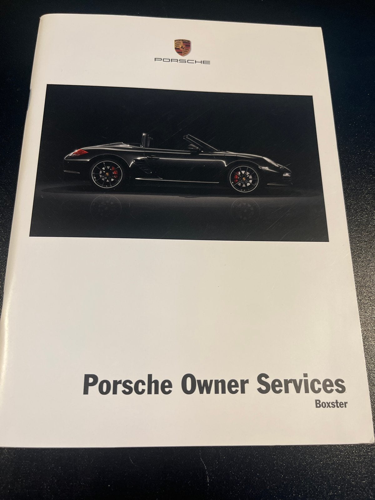 Porsche Owner Services Boxster Handleiding 2012 Engels, Ophalen of Verzenden
