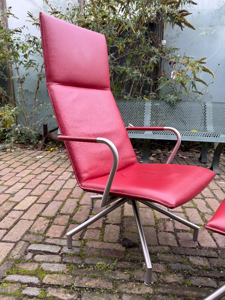 Arco Lay Down Lazy fauteuil met hocker/voetenbank, Huis en Inrichting, Ophalen, 75 tot 100 cm, Zo goed als nieuw, 50 tot 75 cm