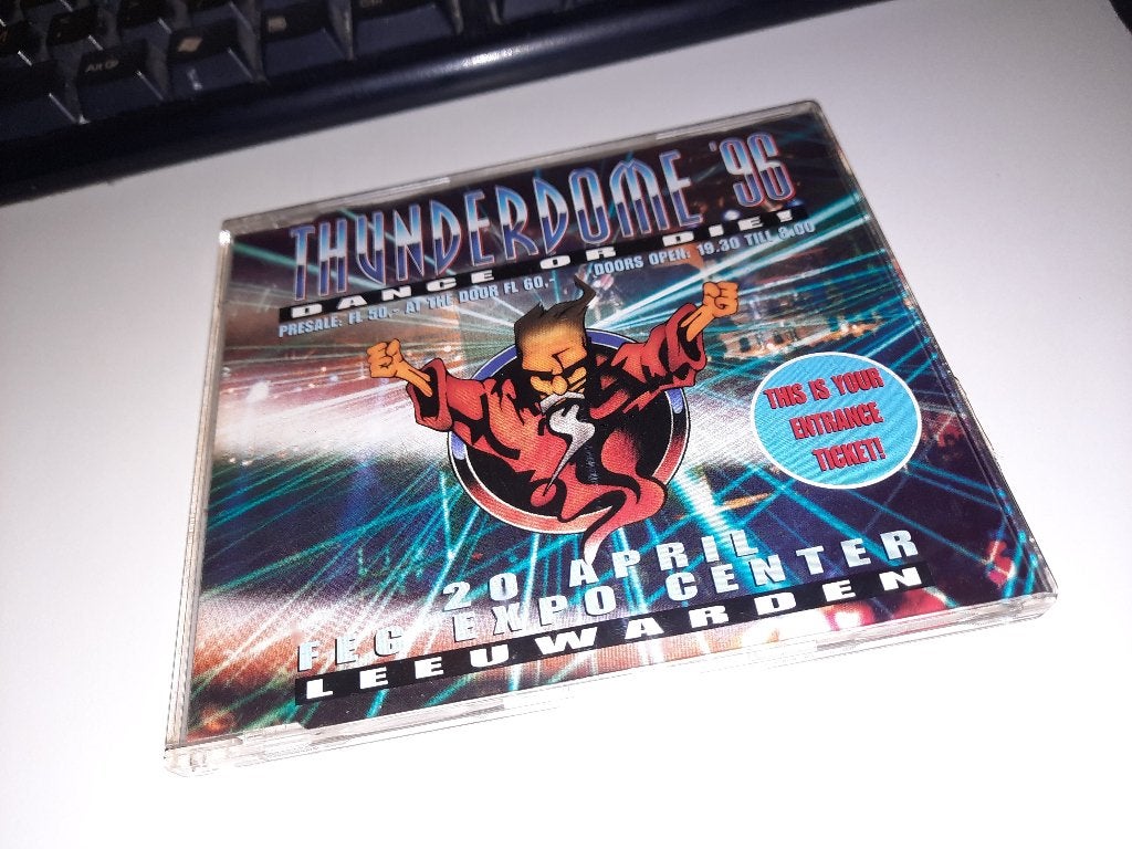 CD TICKET Thunderdome '96 Dance Or Die! (Entrance Ticket), Ophalen, Zo goed als nieuw, Dance Populair