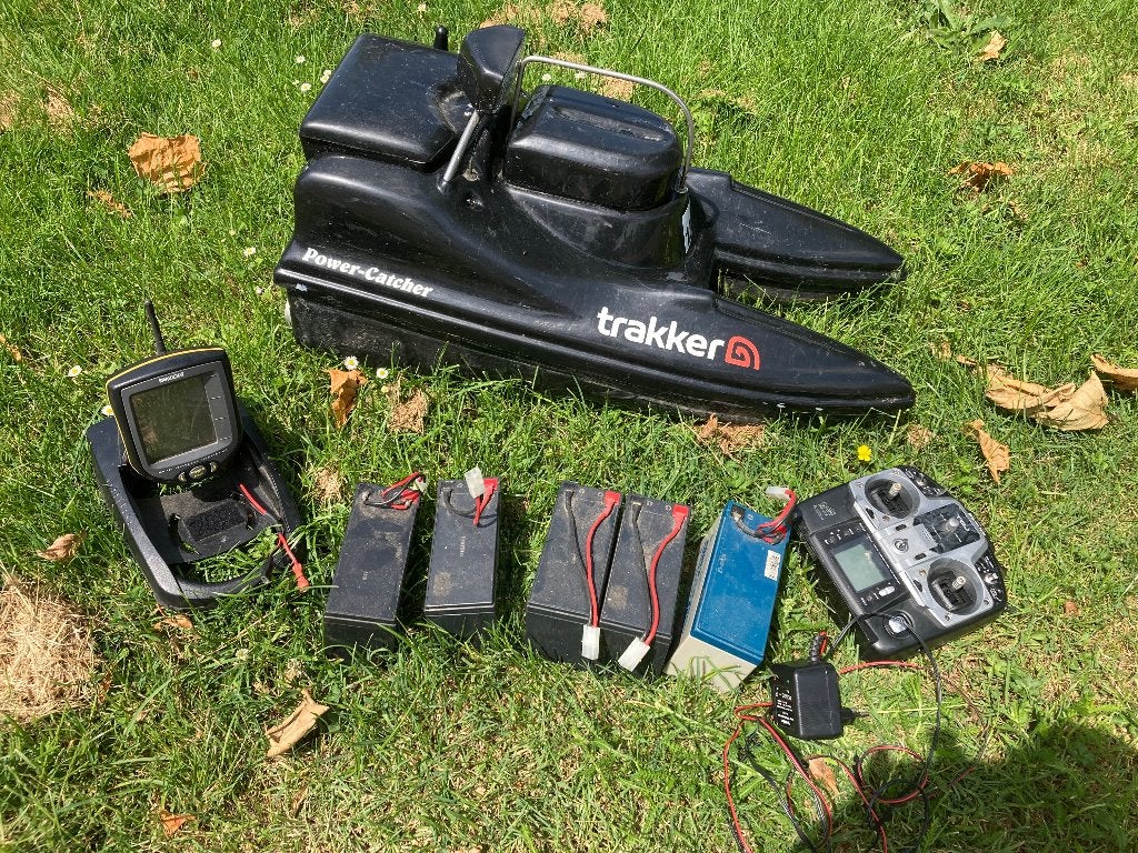 Powercatcher Voerboot, Ophalen, Gebruikt