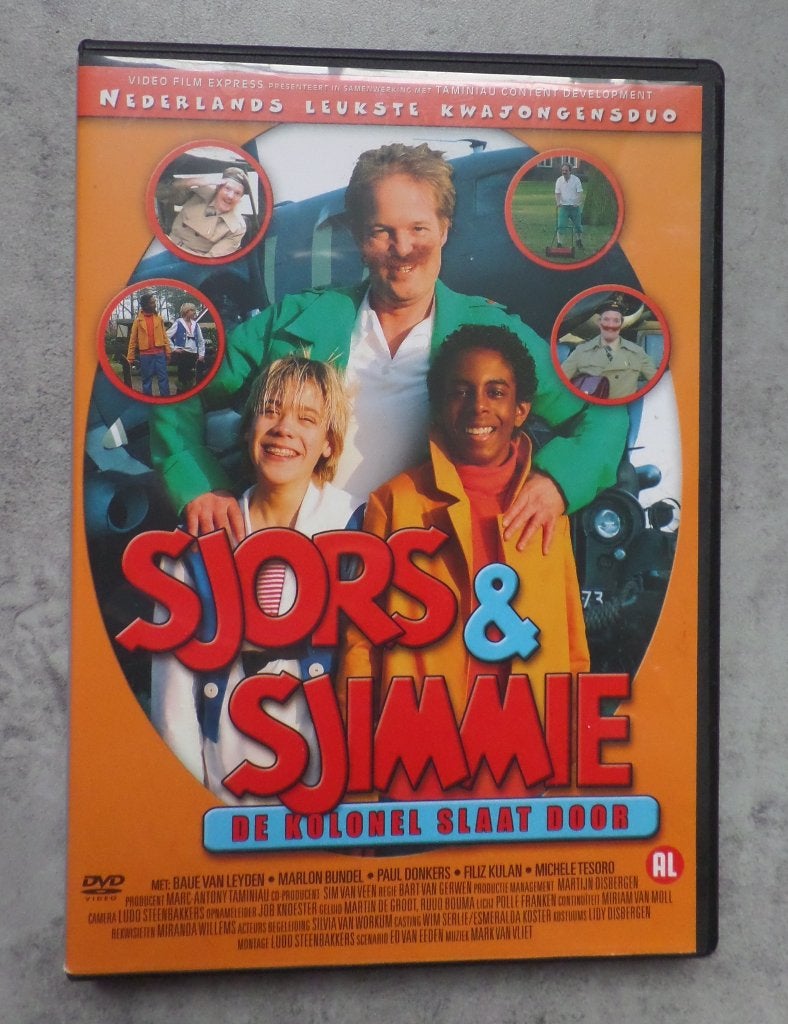 DVD Sjors en Sjimmie, Cd's en Dvd's, Avontuur, Alle leeftijden, Ophalen of Verzenden, Zo goed als nieuw