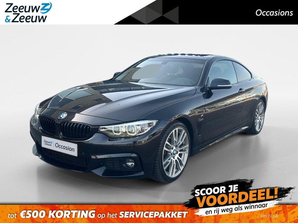 BMW 4-serie Coupé 420i High Executive | M-SPORT | SCHUIFDAK, Auto's, BMW, Automaat, Achterwielaandrijving, Gebruikt, Euro 6