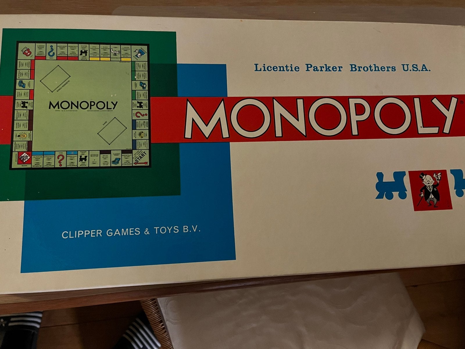 Monopoly Bordspel - Clipper Games & Toys B.V., Drie of vier spelers, Ophalen, Gebruikt