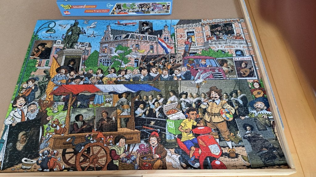 LEGPUZZELS, Ophalen, 500 t/m 1500 stukjes, Zo goed als nieuw