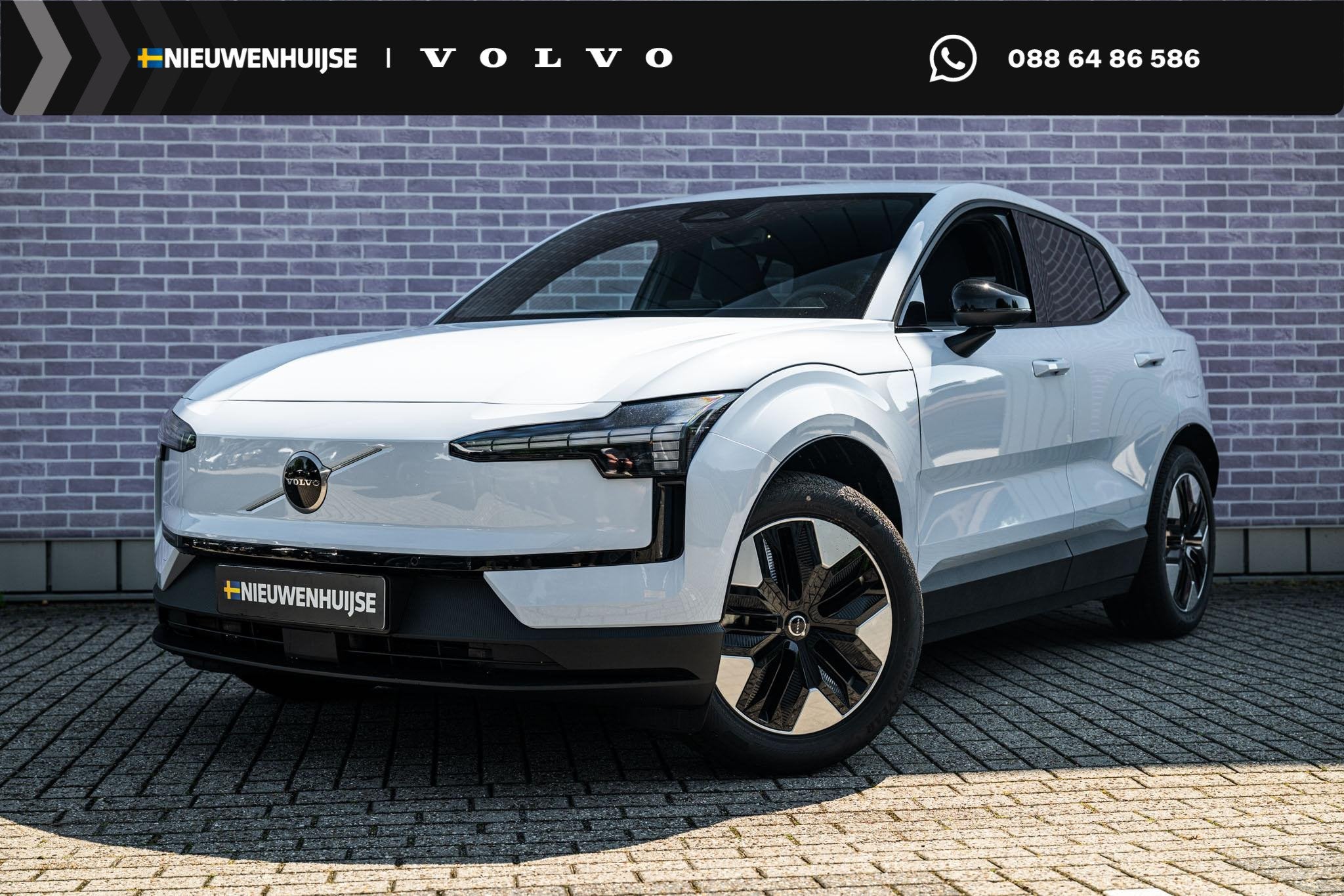 Volvo EX30 P3 Plus Europa 51 kWh | Stoel-/Stuurverwarming |, Auto's, Volvo, Automaat, Achterwielaandrijving, Blauw, Leder en Stof