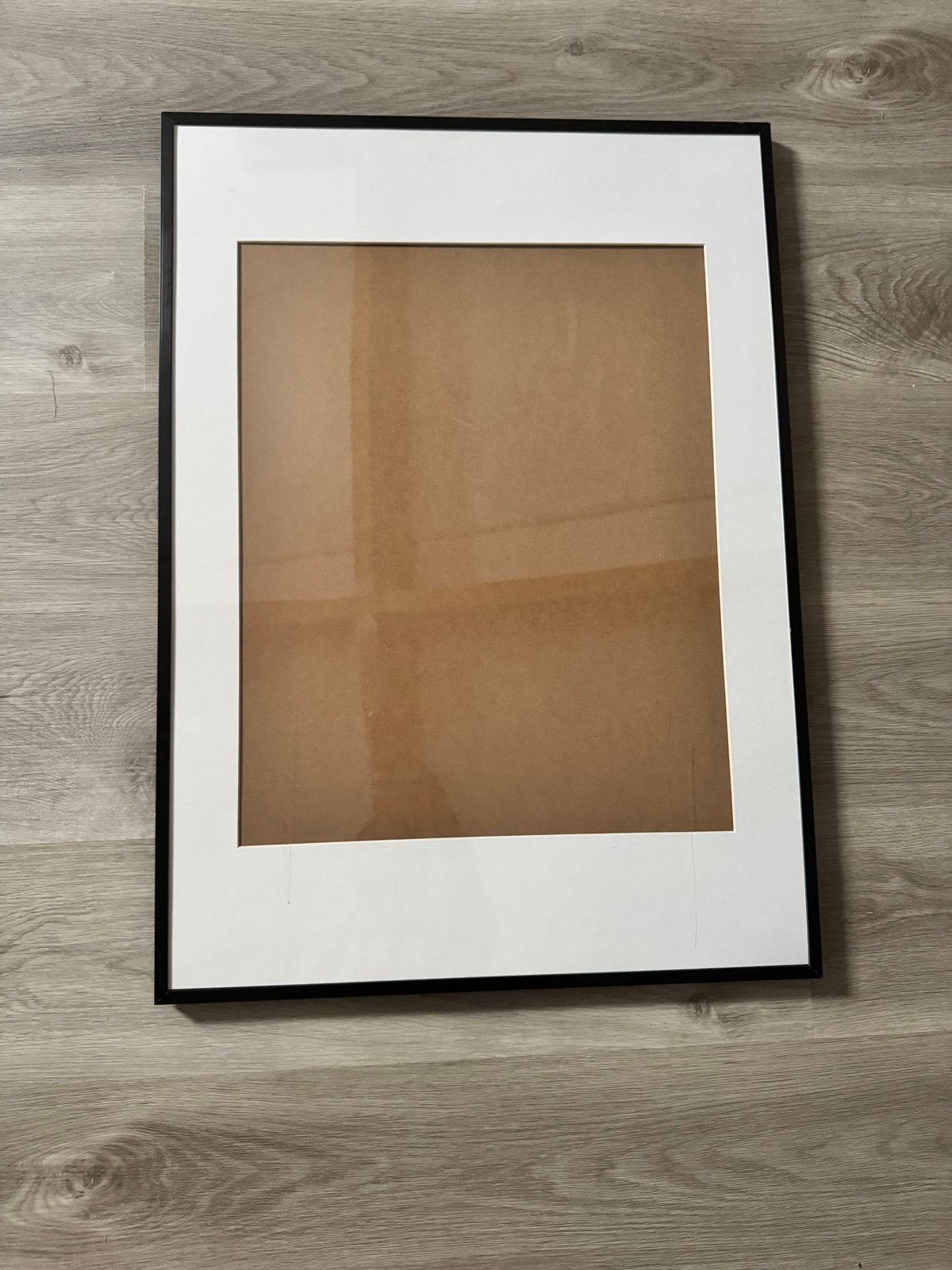 Fotolijst IKEA Lomviken, zwart, 50x70 cm, Huis en Inrichting, Woonaccessoires | Lijsten, Ophalen, Zo goed als nieuw, Fotolijst