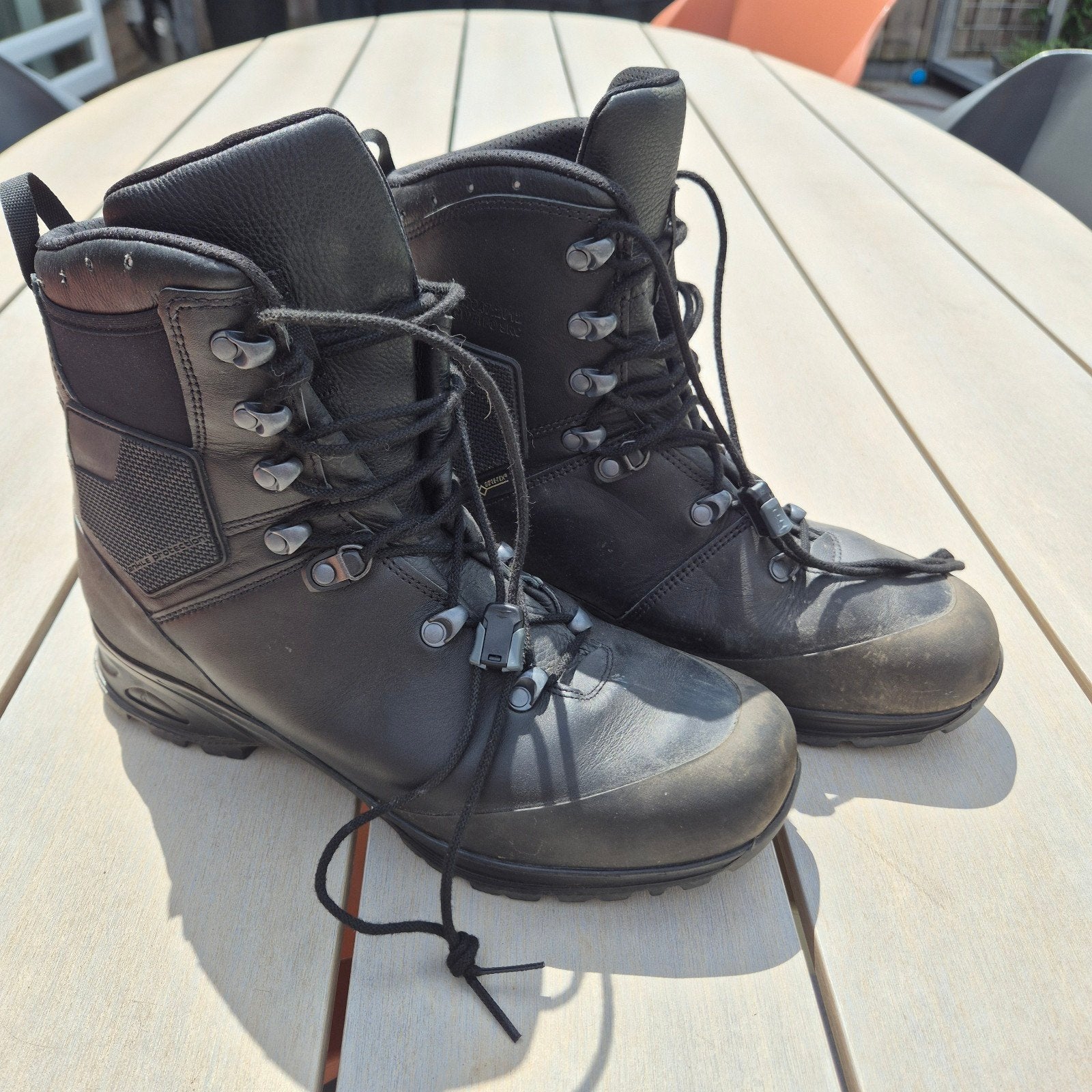 Zgan Haix schoenen maat 285B (44.5 bede voet), Kleding | Heren, Schoenen, Ophalen of Verzenden, Zo goed als nieuw, Wandelschoenen of Bergschoenen