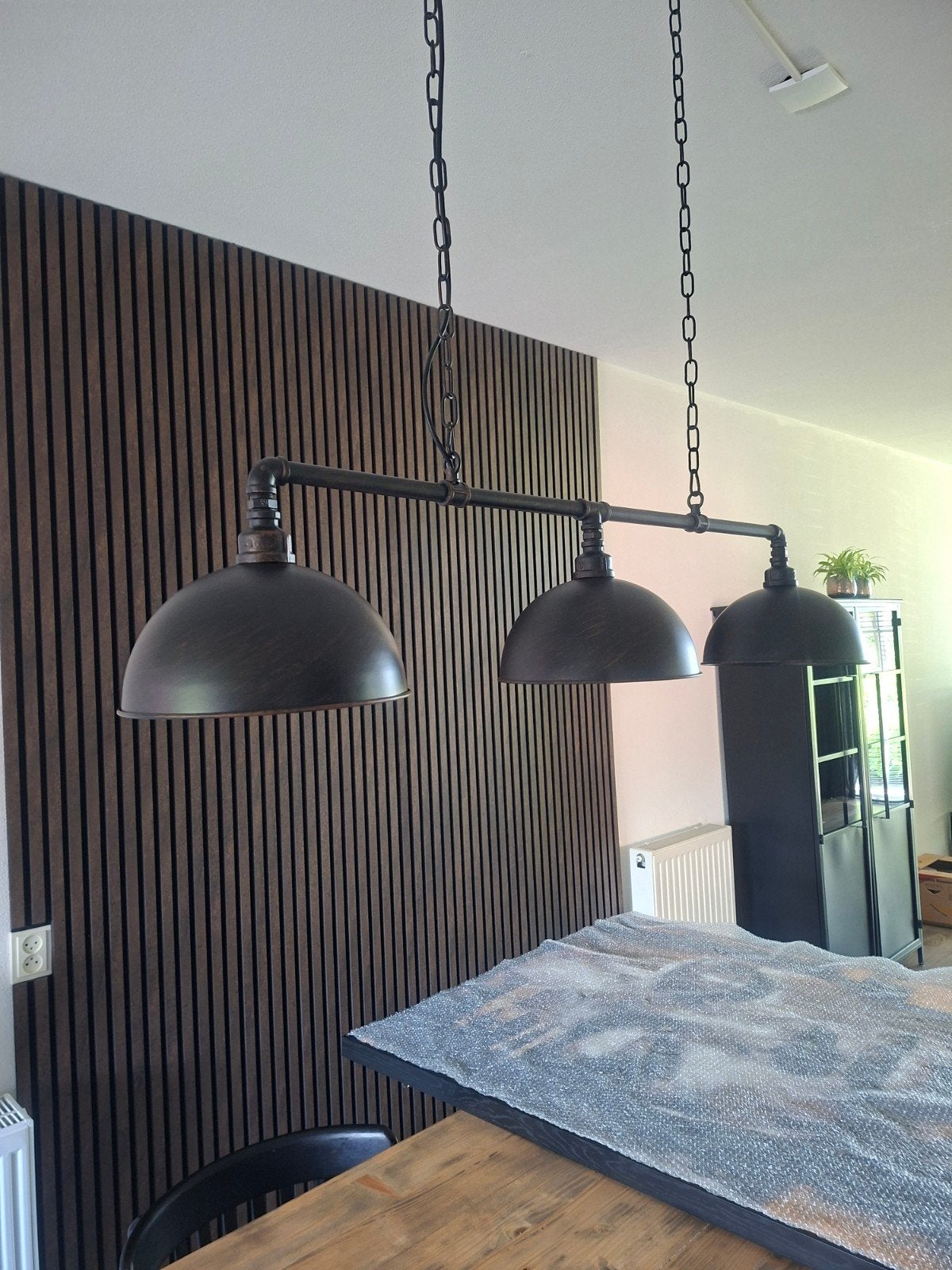 Z, ,G,A,N   Hanglamp, Ophalen, Zo goed als nieuw, Metaal, 75 cm of meer