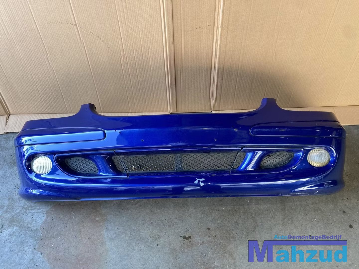 MERCEDES SLK R170 Blauw voorbumper facelift 1996-2004, Auto-onderdelen, Gebruikt, Mercedes-Benz AG, Voor, Mercedes-Benz