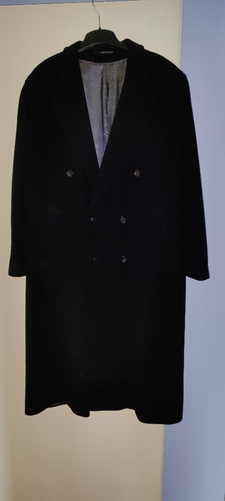 Wollen Cashmere jas, Kleding | Heren, Jassen | Winter, Ophalen, Rian Rucci, Gedragen, Maat 48/50 (M)