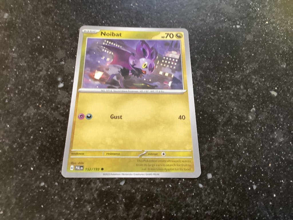 Pokemon kaart Noibat, Ophalen of Verzenden, Nieuw, Losse kaart