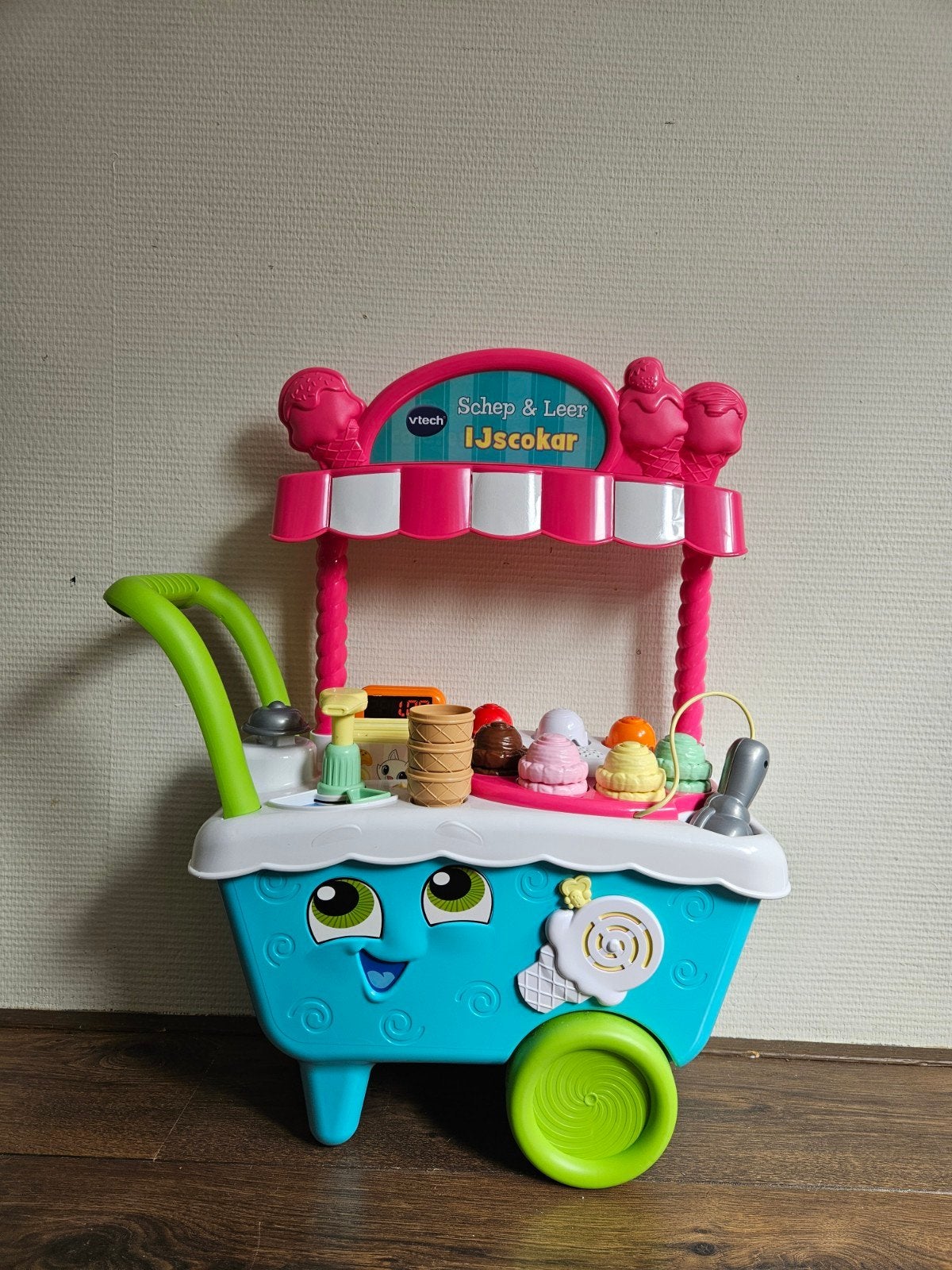 VTech Schep & Leer IJscokar - Interactief Speelgoed, Kinderen en Baby's, Speelgoed | Vtech, Ophalen, Zo goed als nieuw, 2 tot 4 jaar