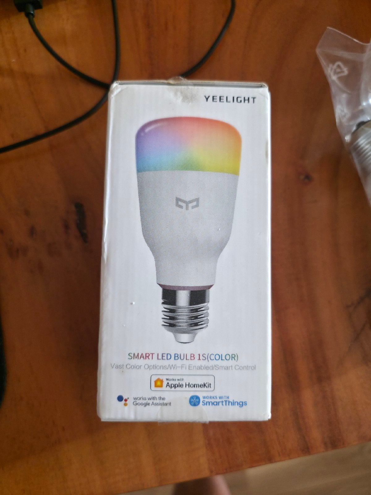 Yeelight Smart LED Lamp 1S (Color) E27, Overige merken, Kunststof, Meerkleurig, Nieuw