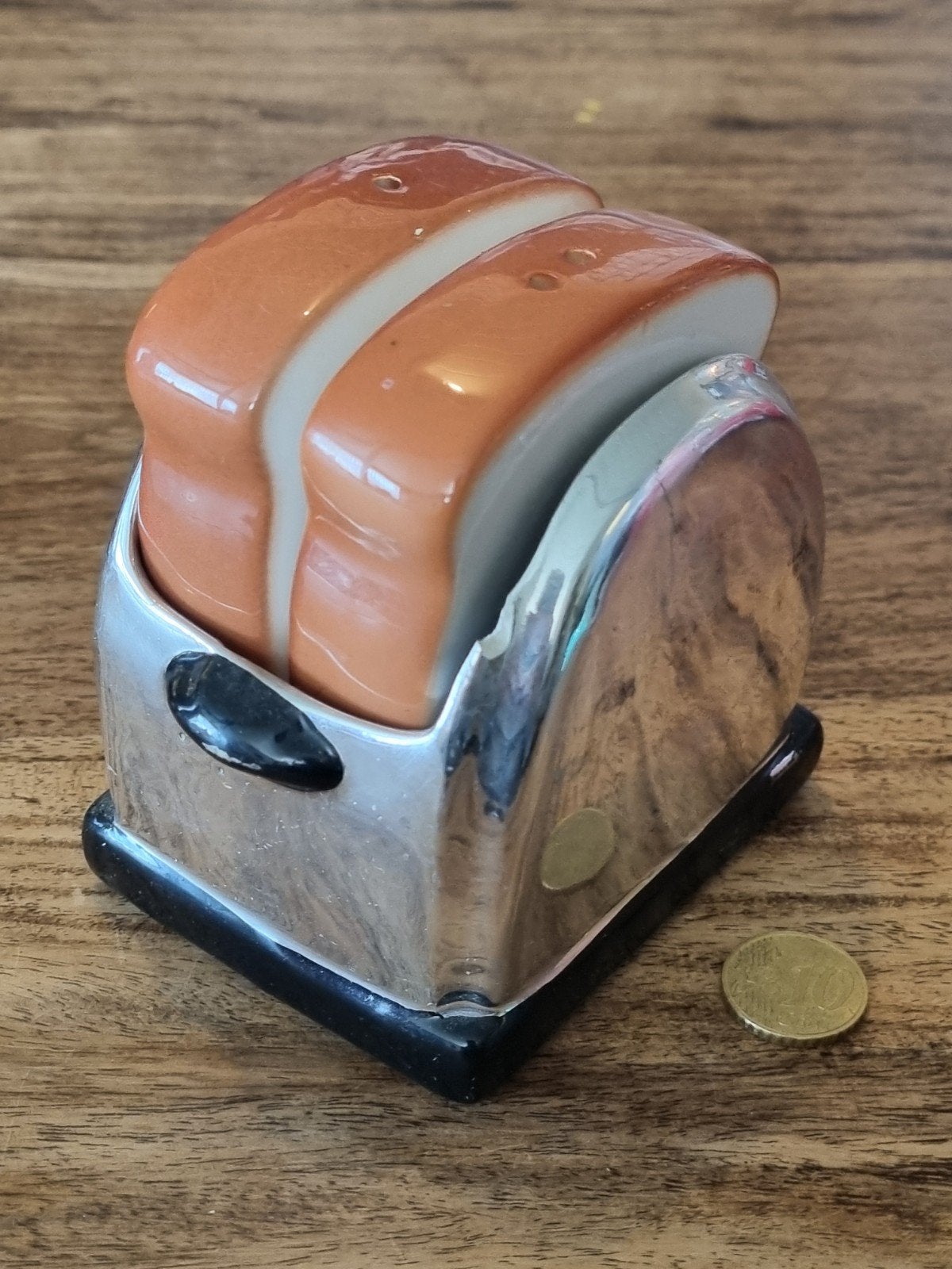 Leuke Broodrooster Peper- en Zoutstel - Vintage Stijl, Ophalen of Verzenden