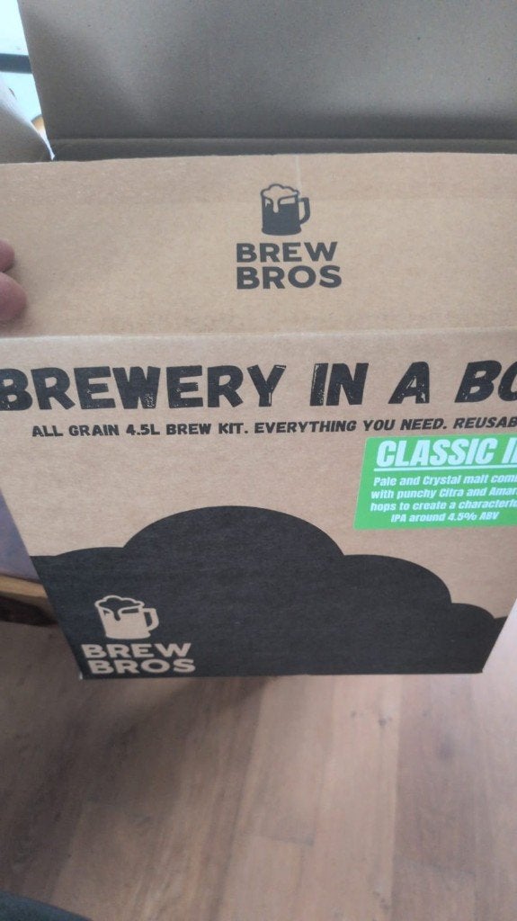 Bierbrouw pakket IPA navulling - Brewery in a Box, Hobby en Vrije tijd, Cursusmateriaal, Zo goed als nieuw, Overige typen, Boek