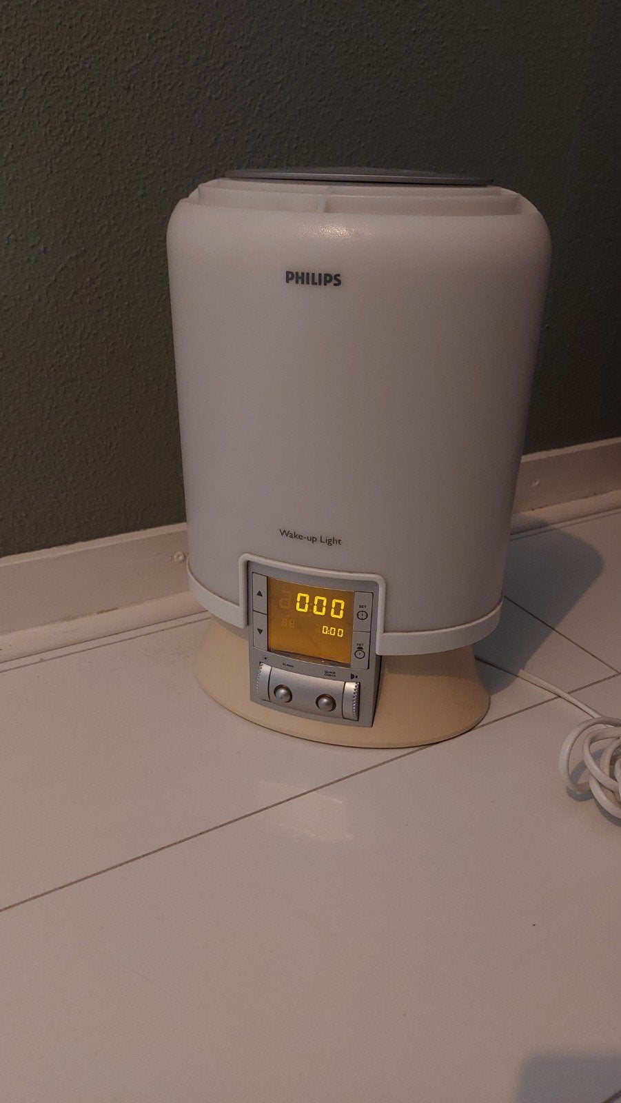 Philips Wake-up Light, Witgoed en Apparatuur, Wekkers, Ophalen, Gebruikt, Digitaal