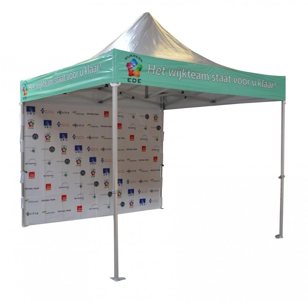 Laat uw tent bedrukken – laat zien wie u bent, Opvouwbaar, Partytent, Minder dan 4 meter, Nieuw