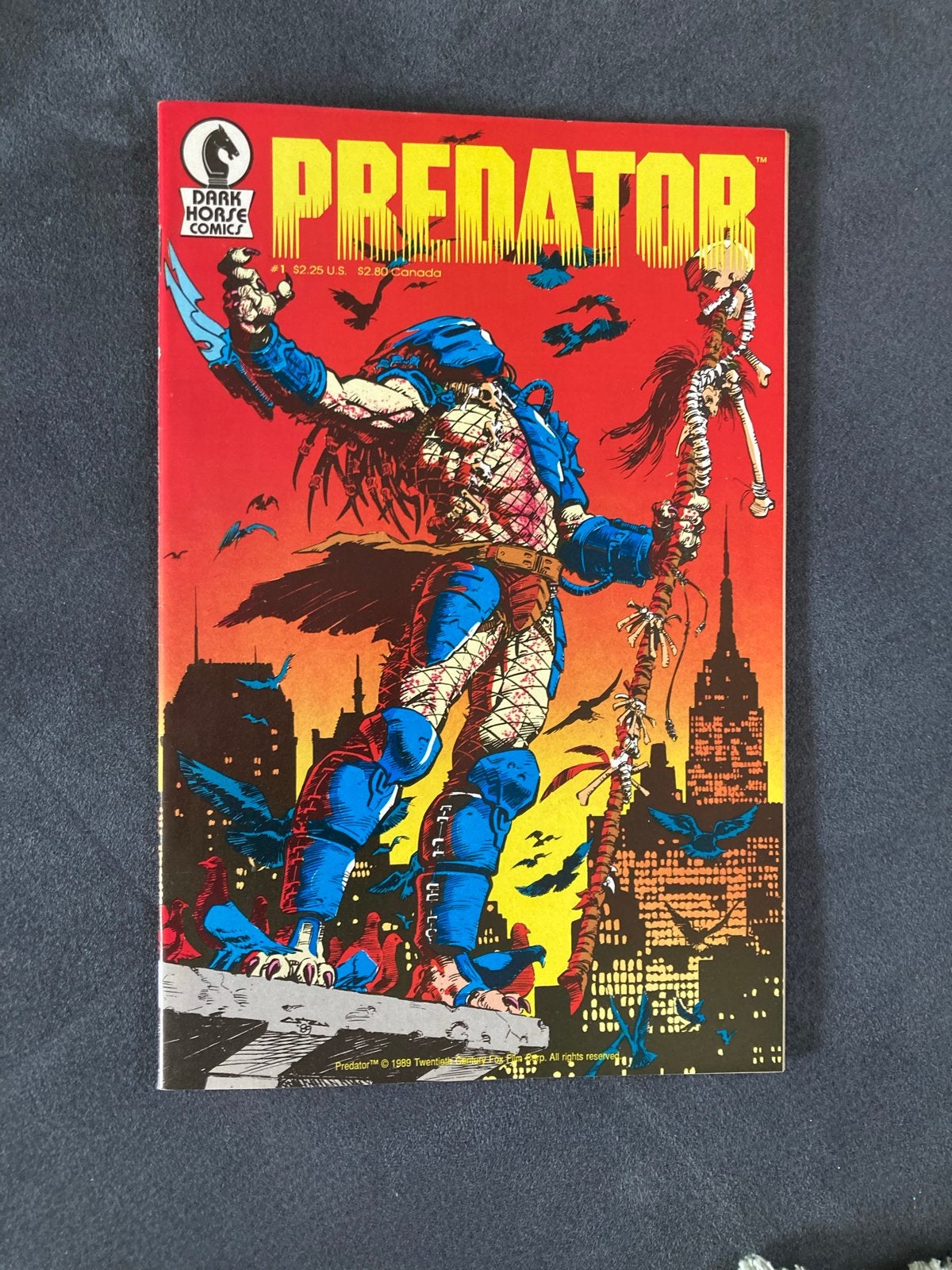 Predator #1 Dark Horse Comics (1989) - Zeldzaam!, Boeken, Strips | Comics, Eén comic, Ophalen of Verzenden, Nieuw, Amerika