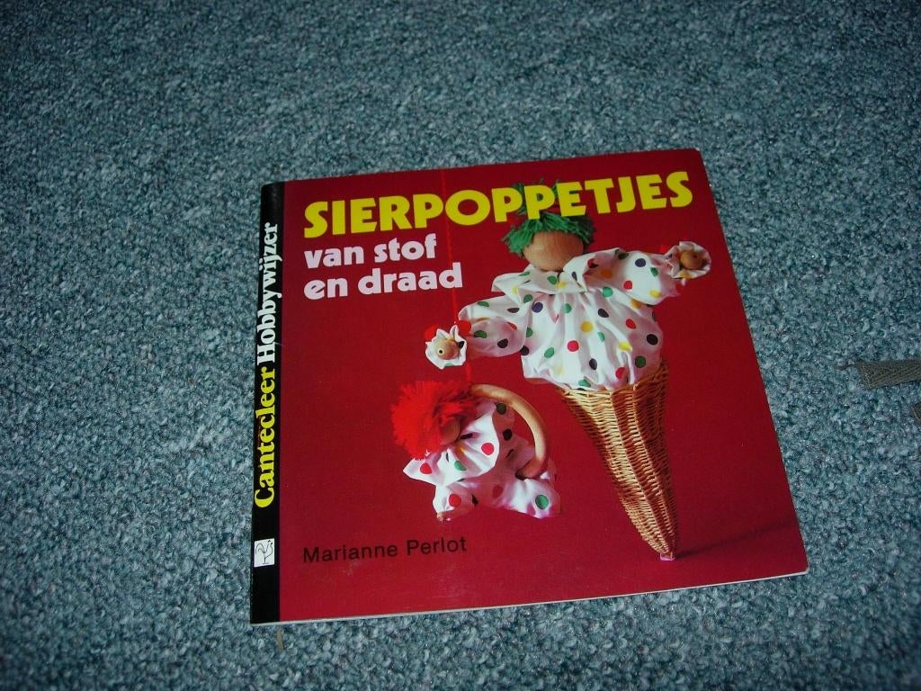 Sierpoppetjes van stof en draad, Ophalen of Verzenden, Gebruikt