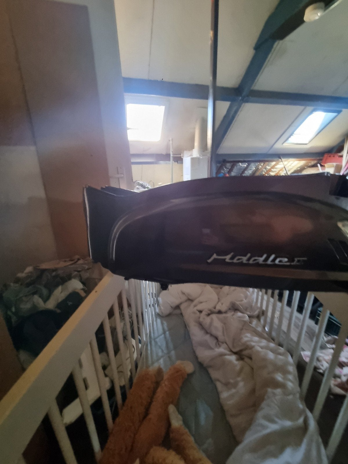 Symphony Fiddle II achterkap bruin, Fietsen en Brommers, Brommeronderdelen | Scooters, Ophalen of Verzenden, Gebruikt, Kap, SYM