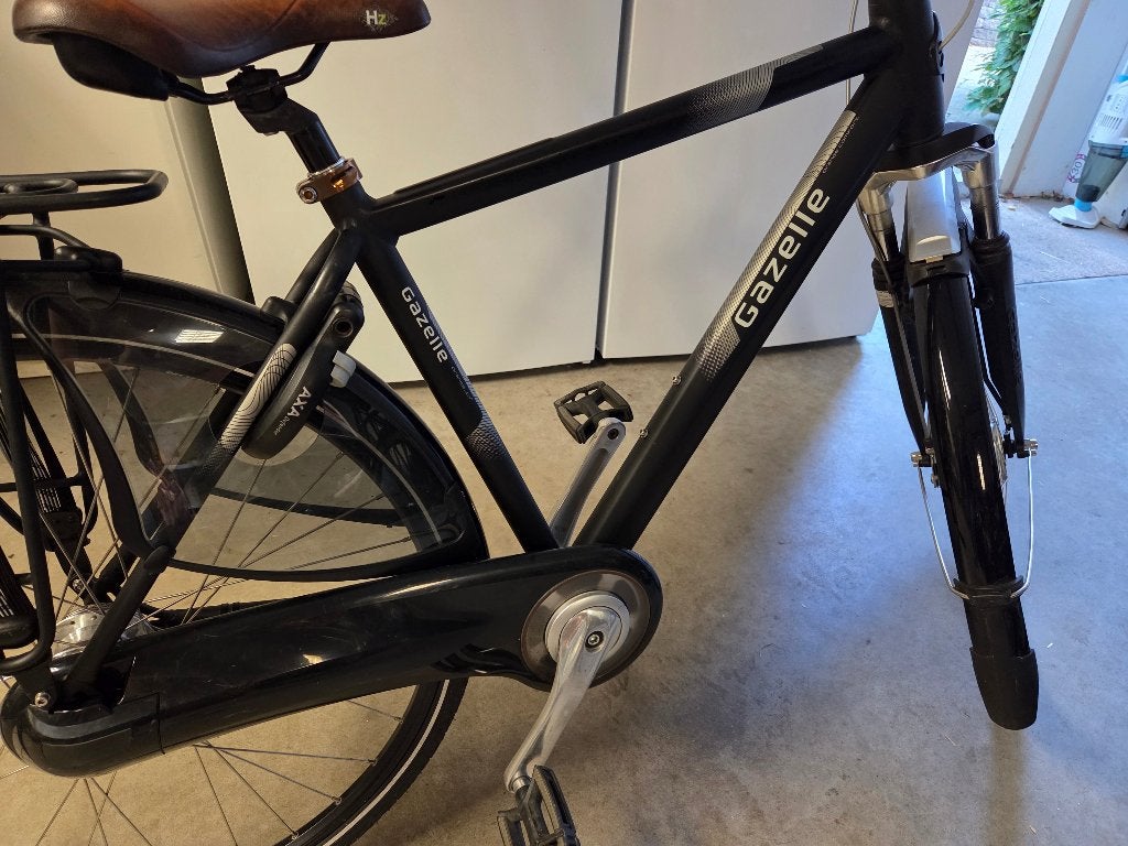 Gazelle orange C7 Heren 49 cm, Fietsen en Brommers, Fietsen | Heren | Herenfietsen, Ophalen, Gebruikt, Versnellingen, 49 tot 53 cm