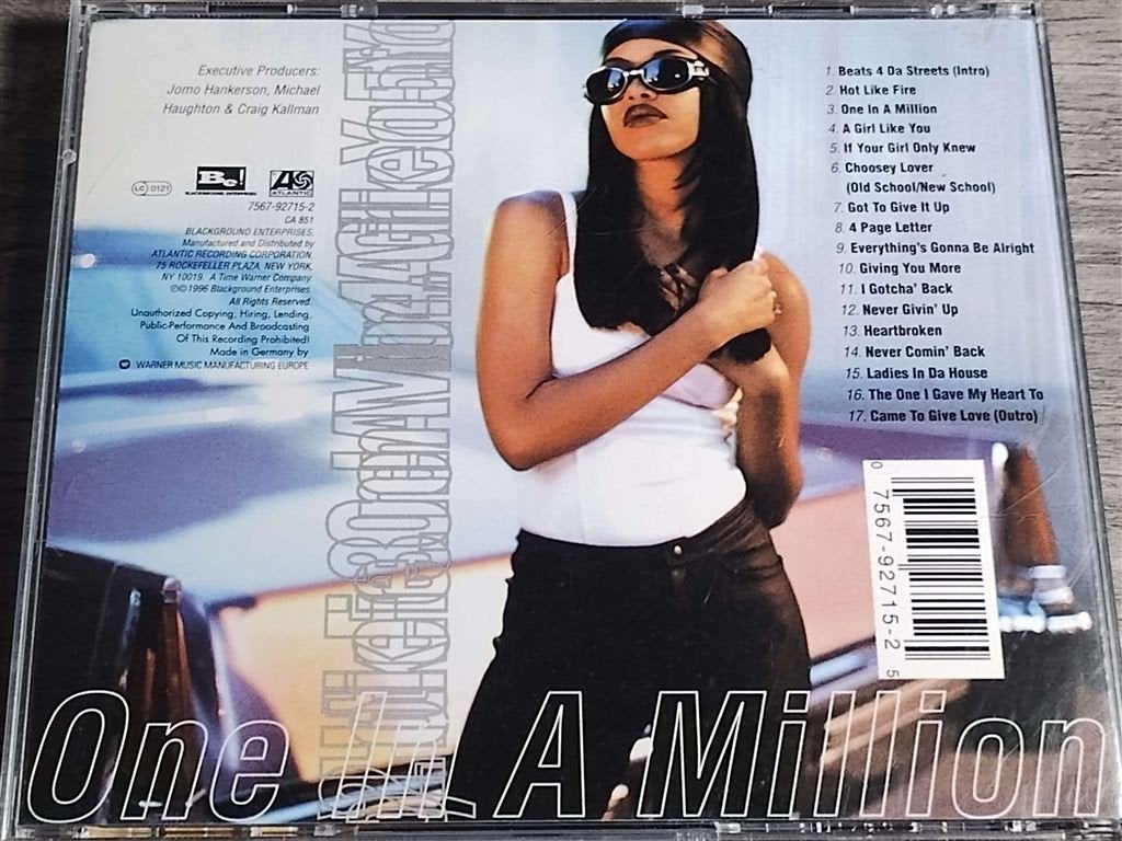 Aaliyah ‎– One In A Million, Ophalen of Verzenden, Zo goed als nieuw