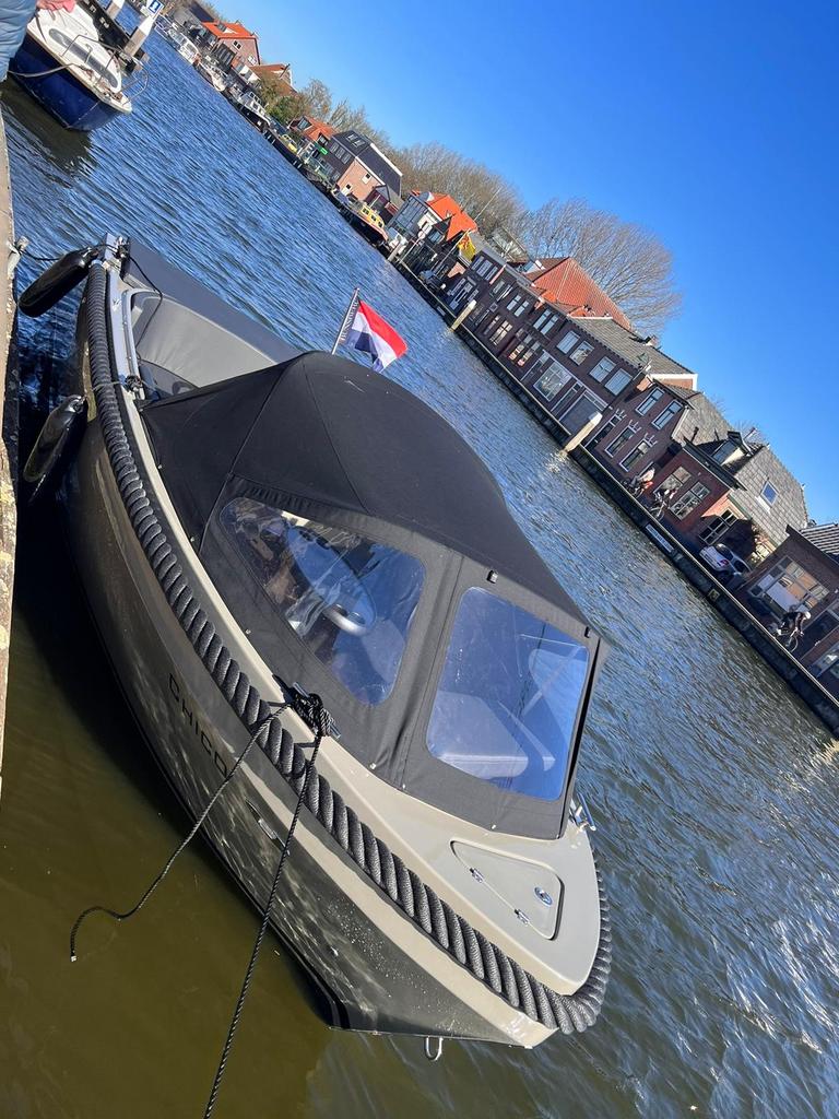Meersloep 600, Watersport en Boten, Sloepen, Ophalen, Gebruikt, Buitenboordmotor, Polyester