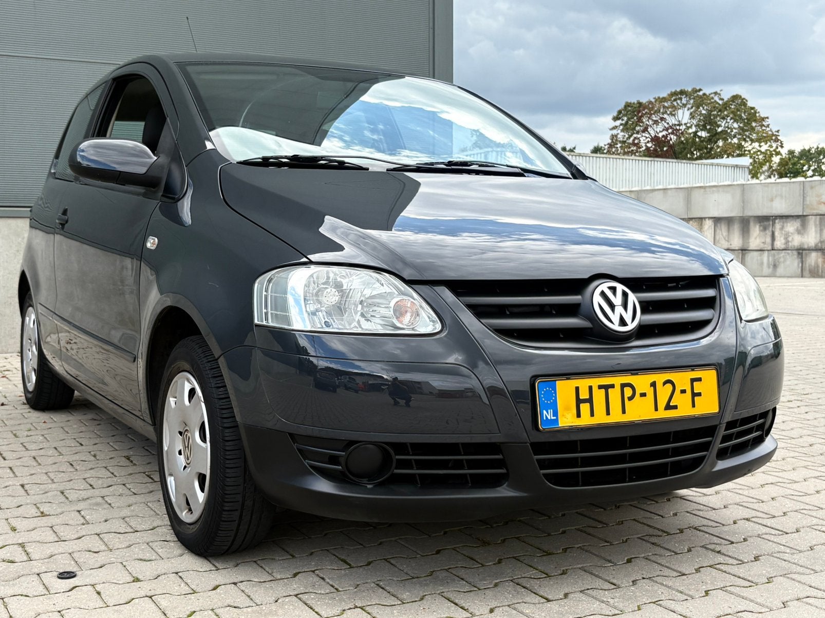 Volkswagen Fox 1.2 40KW 2010 Grijs, Auto's, Voorwielaandrijving, 54 pk, 969 kg, 4 stoelen