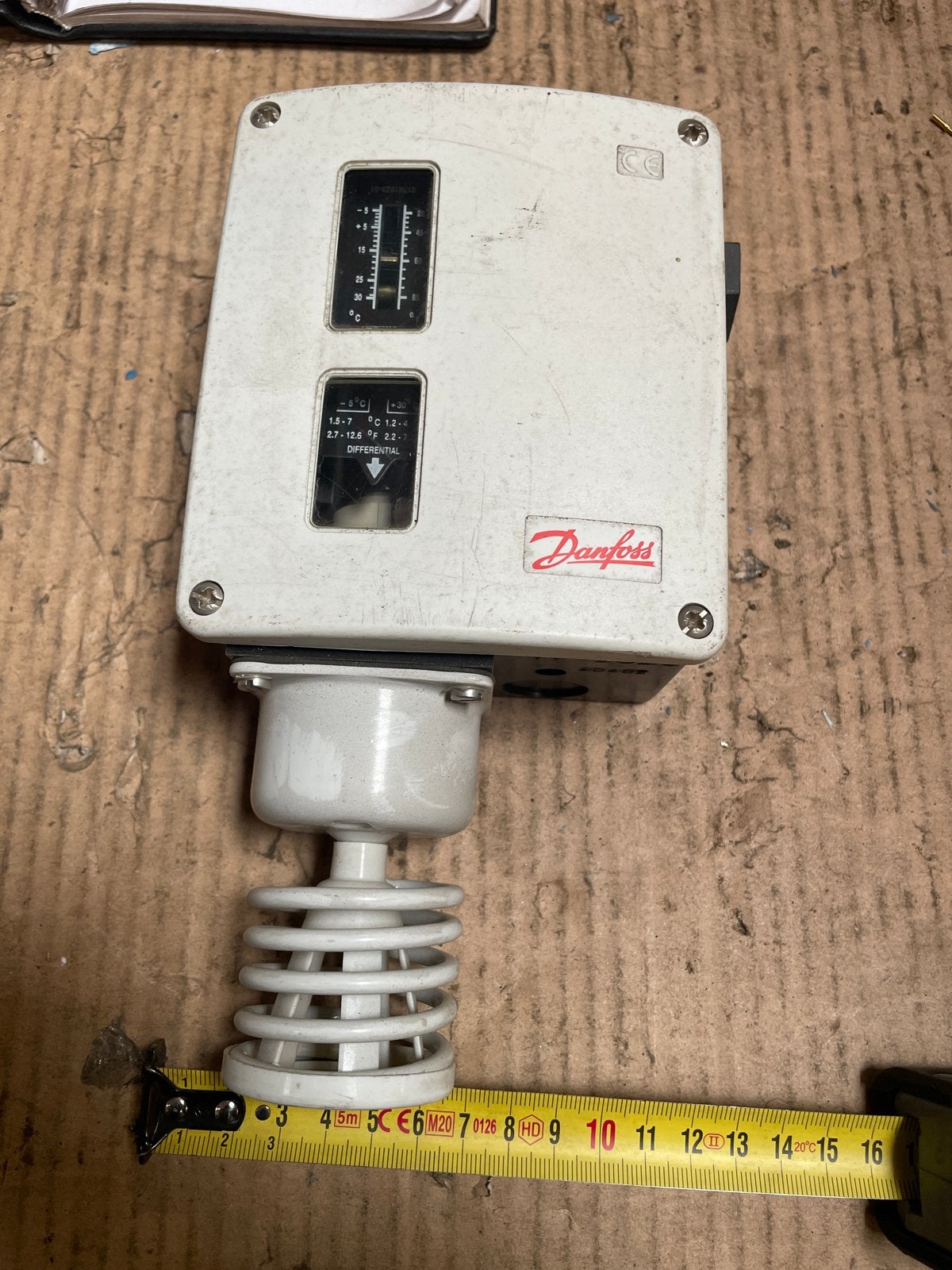 Danfoss Temperatuurregelaar 17-5036 AB482, Ophalen, Gebruikt