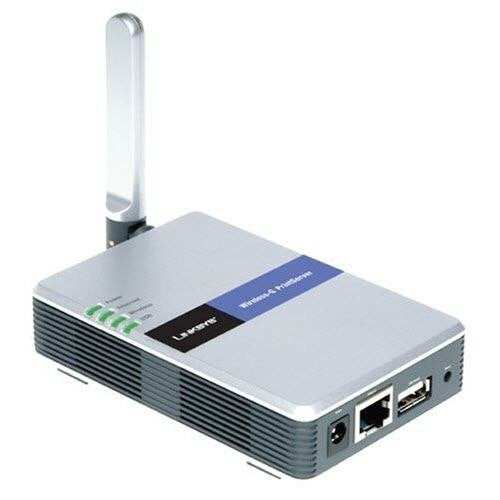 Linksys Wireless-G PrintServer WPS54G USB LAN, Ophalen of Verzenden, Nieuw, Linksys