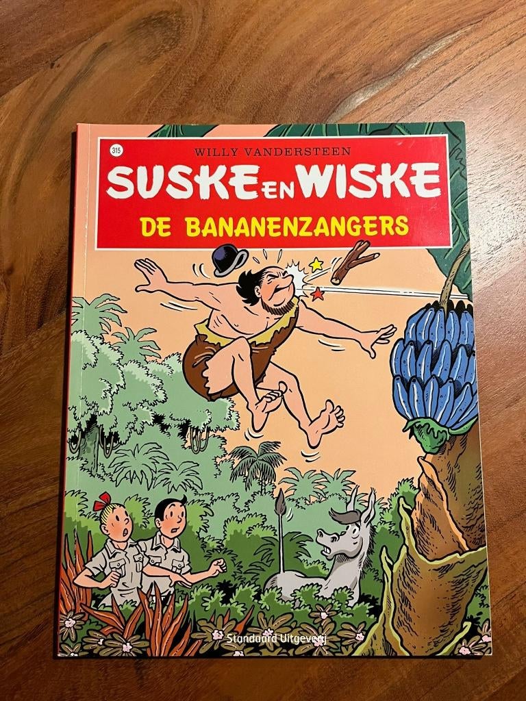 Suske en Wiske 315 – De bananenzangers, Eén stripboek, Ophalen of Verzenden, Zo goed als nieuw