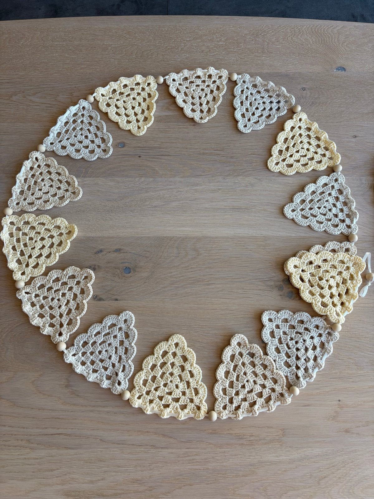 Gehaakte vlaggenlijn 2m - Origineel kraamcadeau, Ophalen of Verzenden, Nieuw, Kraamcadeau