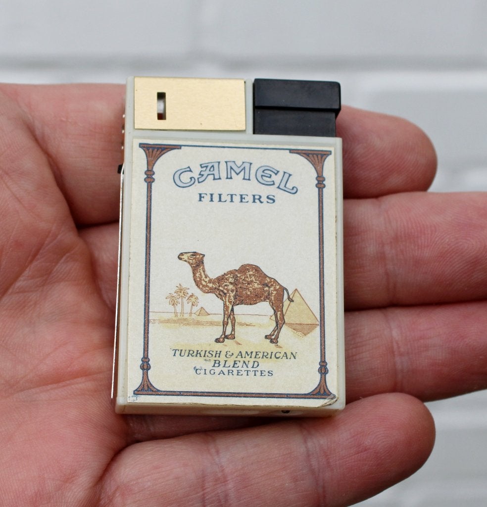 oude aansteker CAMEL, Ophalen of Verzenden, Gebruikt, Aansteker