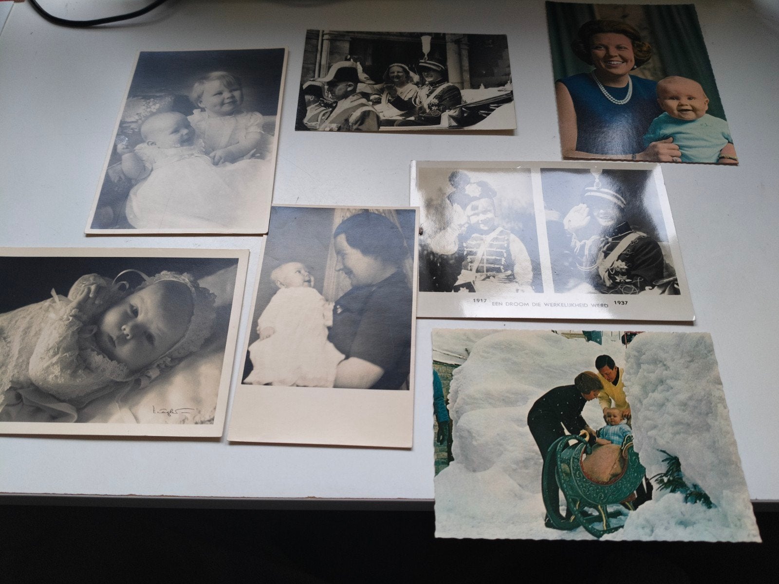 Diverse oude foto's en prenten - Koningshuis, Verzenden, 1920 tot 1940, Sterren en Beroemdheden