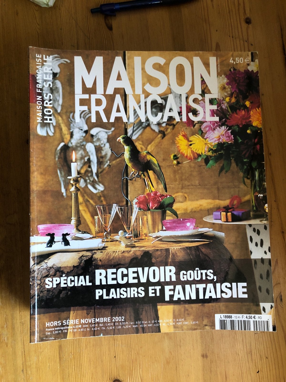 Stapel luxe Franse woontijdschriften Maison Française, adv8, Ophalen of Verzenden, Gelezen, Overige typen