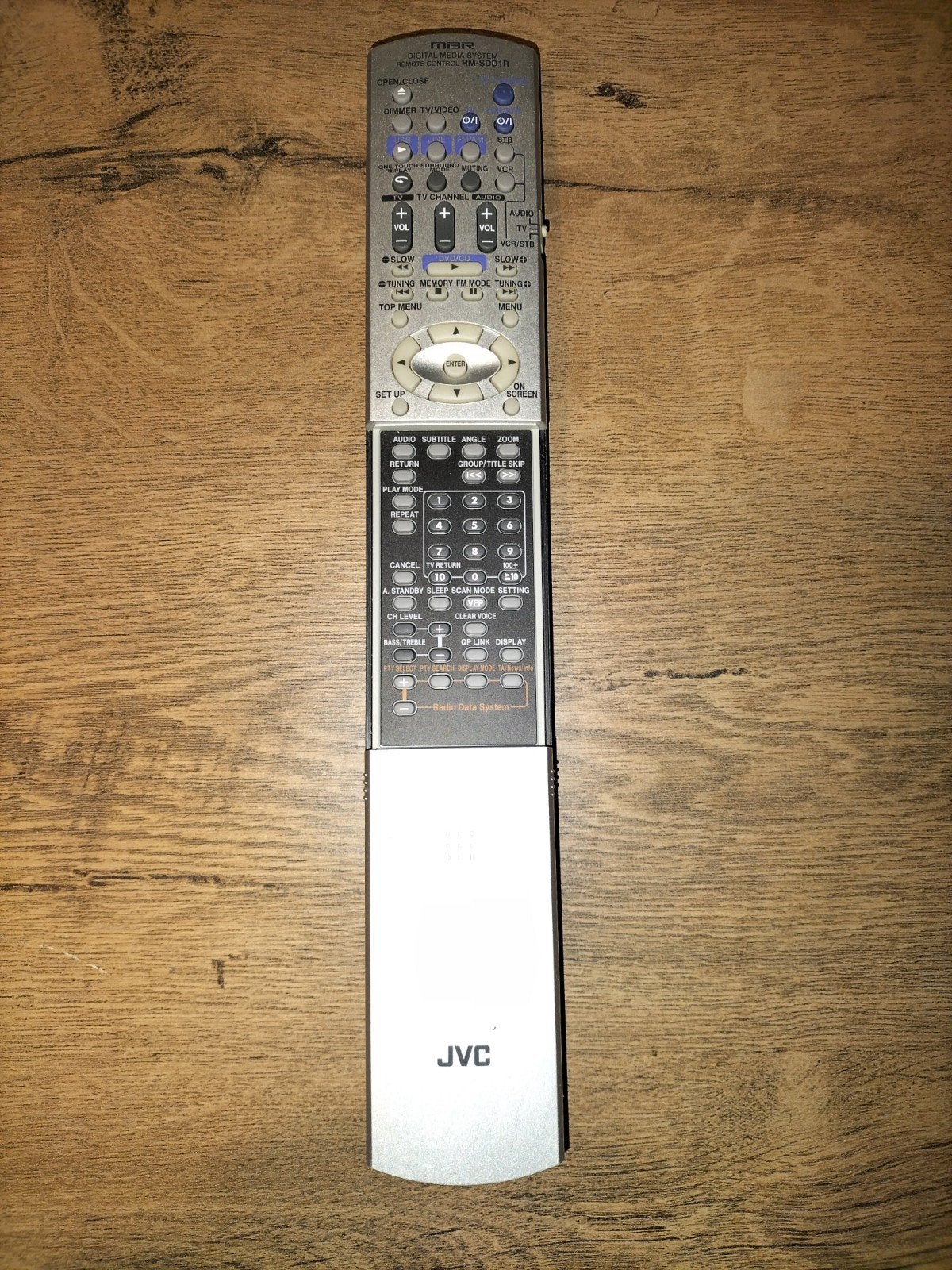 Originele JVC RM-SDD1R Afstandsbediening voor CA-DD1/DD-3, Ophalen of Verzenden, Gebruikt, Origineel, Receiver of Versterker