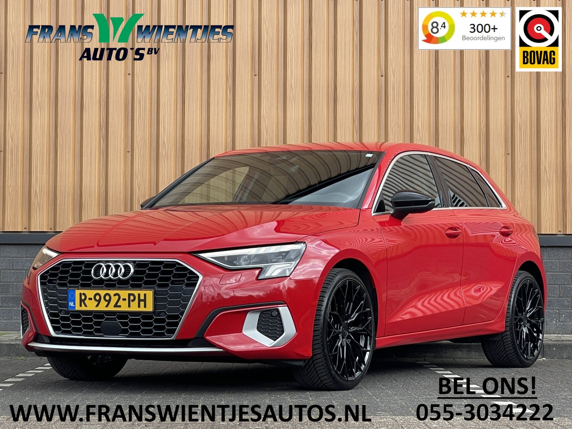 Audi A3 Sportback 30 TFSI Advanced edition | Draadloze Apple, Gebruikt, Origineel Nederlands, Bedrijf, Handgeschakeld