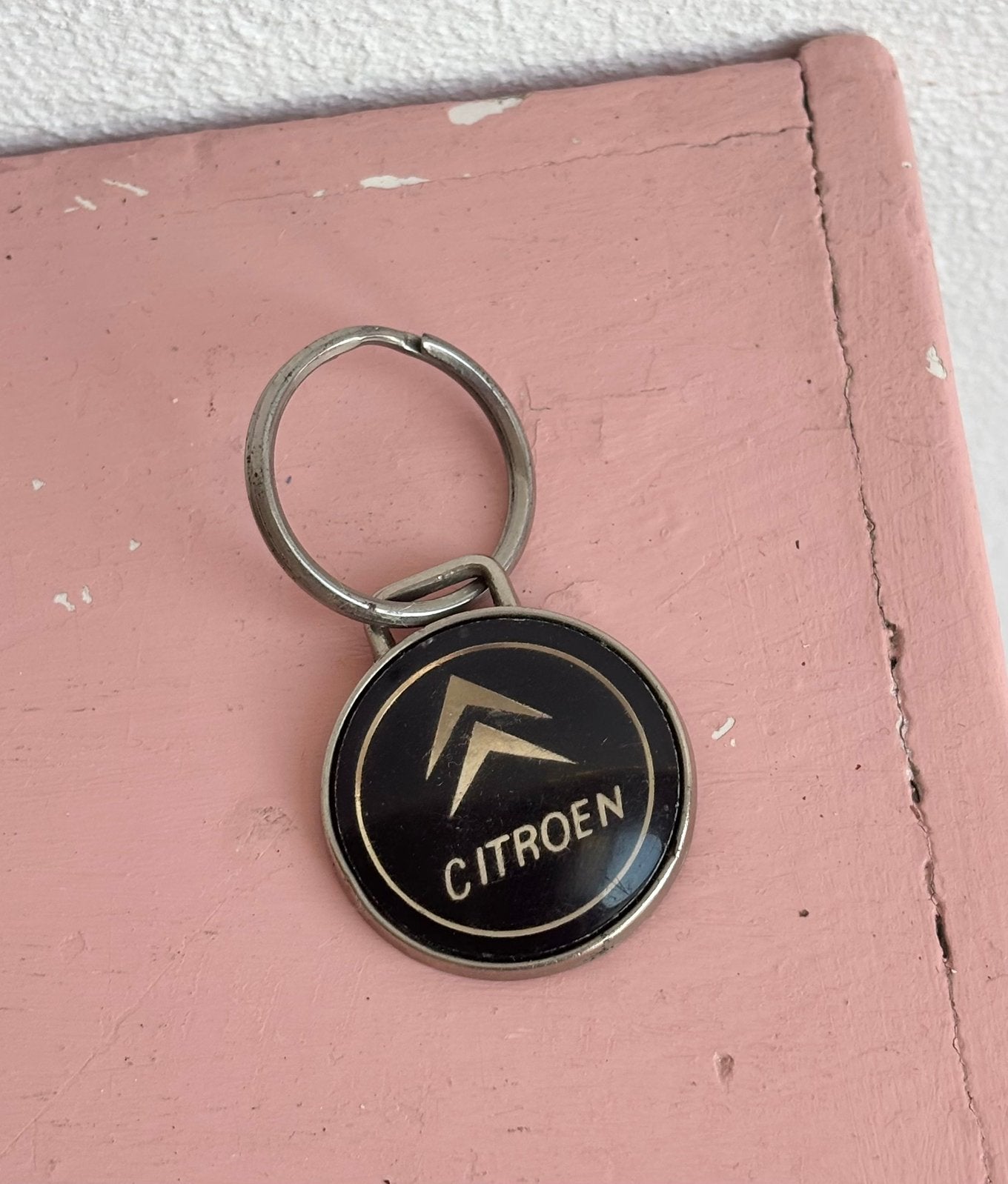 Vintage Citroën tacho Sleutelhanger, Verzamelen, Sleutelhangers, Ophalen, Zo goed als nieuw, Merk