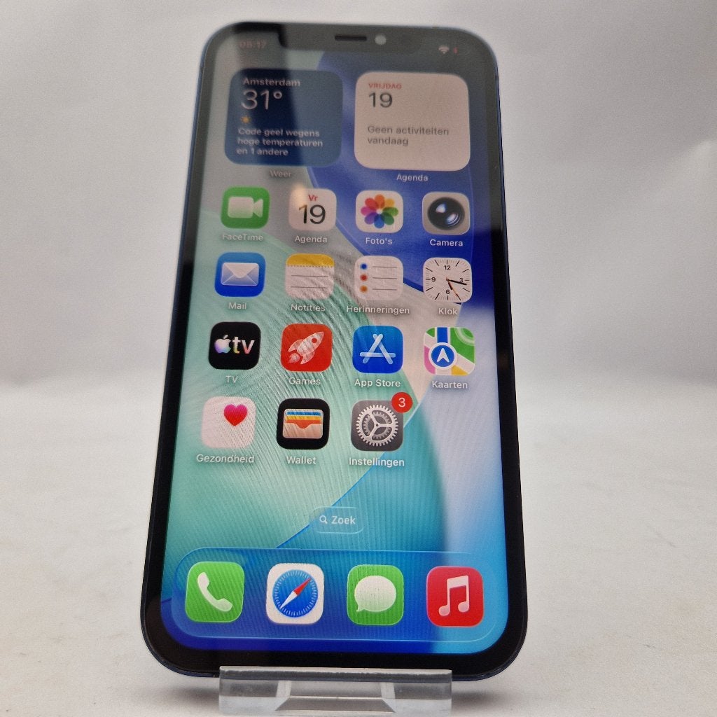 Apple iPhone 12 64GB || 100% || iOS  26 || Nu Voor  €219,99, Ophalen of Verzenden, Gebruikt