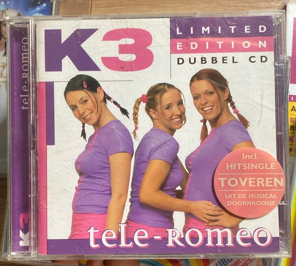 K3 limited edition dubbel album tele romeo, Ophalen of Verzenden, Zo goed als nieuw
