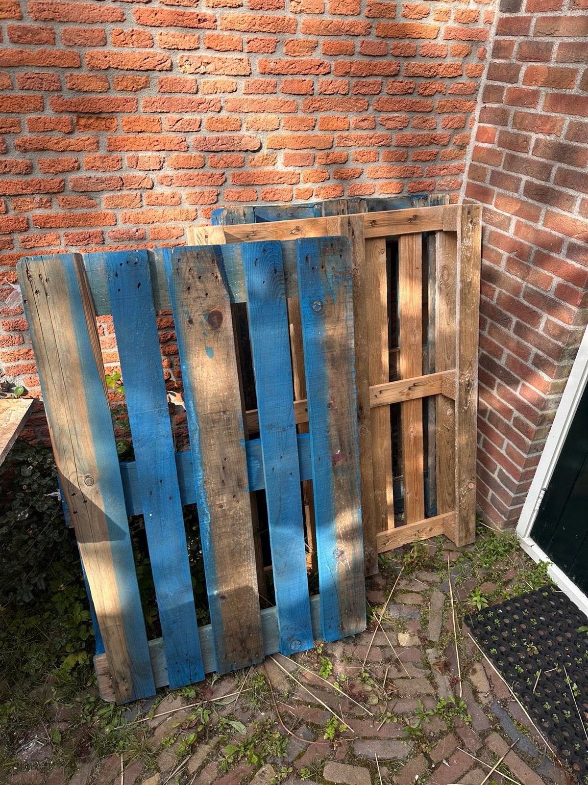 Pallets 3 stuks, Ophalen, Gebruikt, 50 mm of meer, Pallet