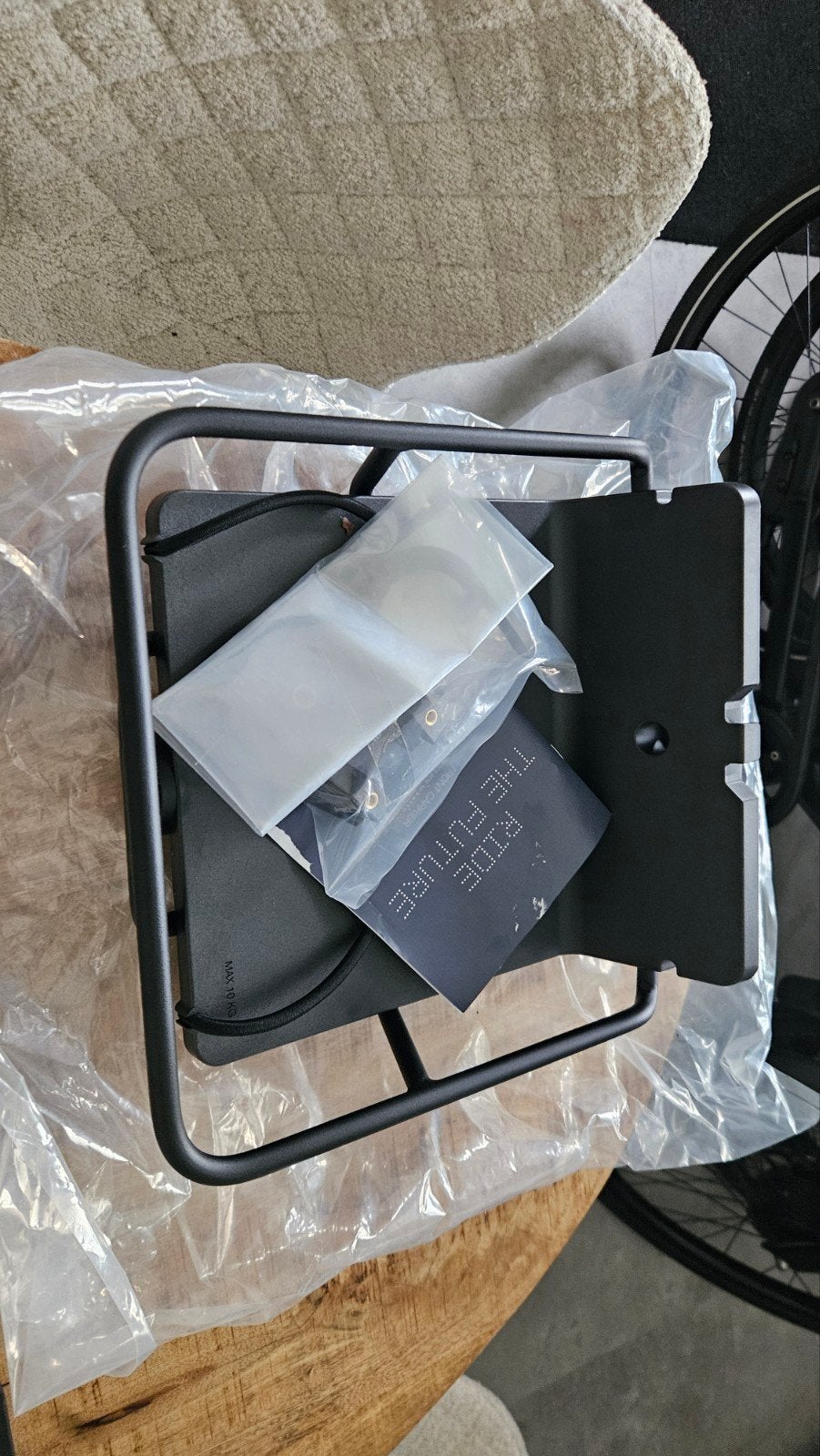 VanMoof S3 voordrager nieuw!